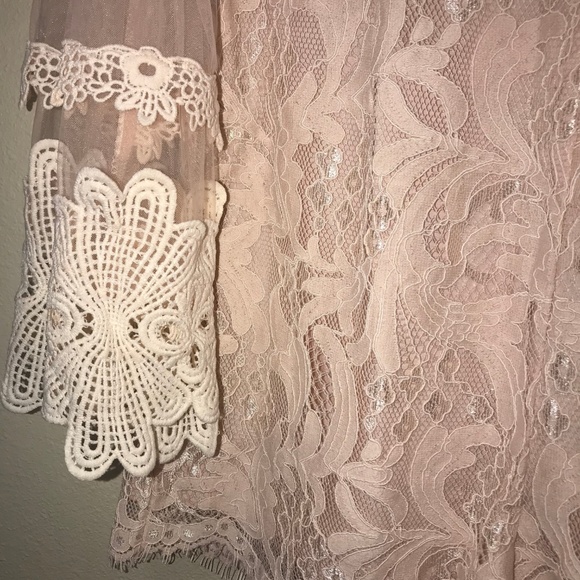 Pink Lace Romper - Picture 6 of 8